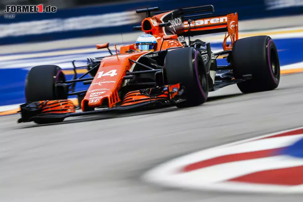 Foto zur News: Fernando Alonso (McLaren)