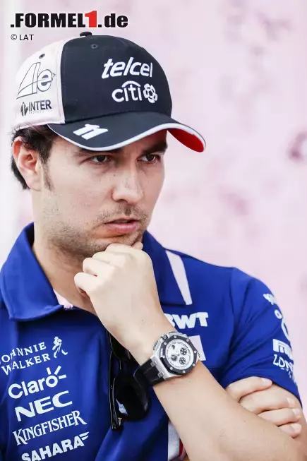 Foto zur News: Sergio Perez (Force India)