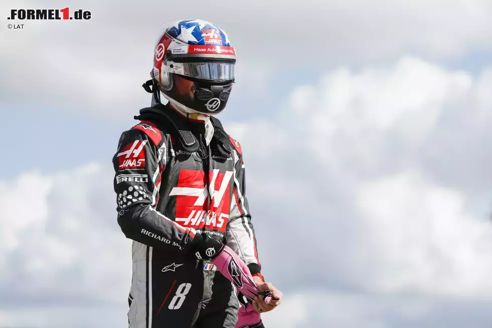 Foto zur News: Romain Grosjean (Haas)