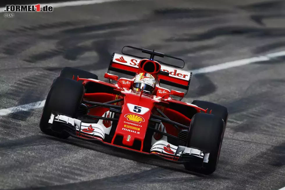 Foto zur News: Sebastian Vettel (Ferrari)