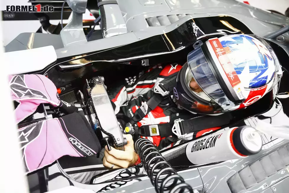 Foto zur News: Romain Grosjean (Haas)