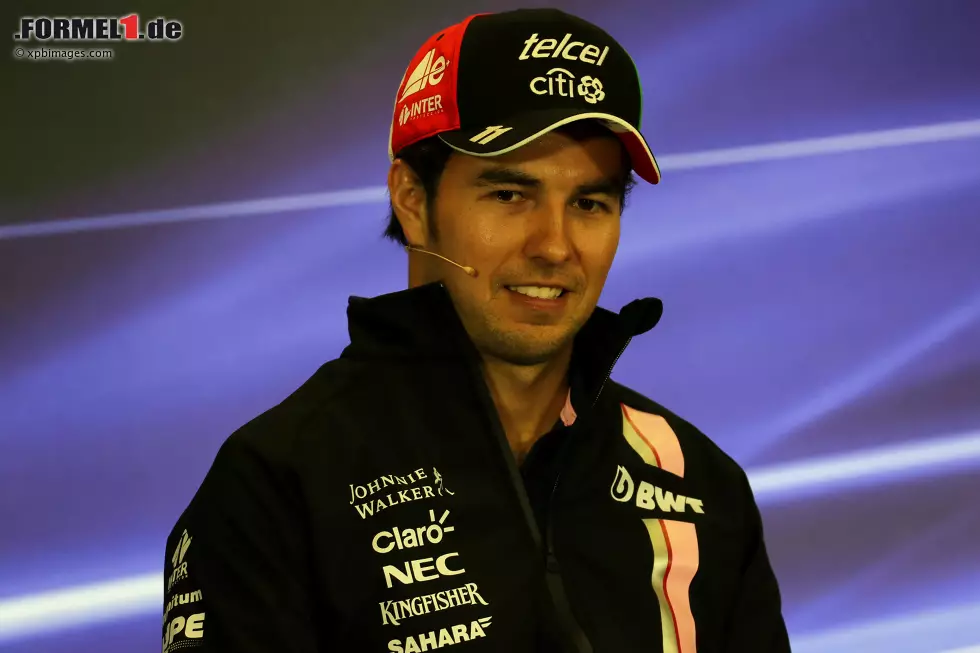 Foto zur News: Sergio Perez (Force India)