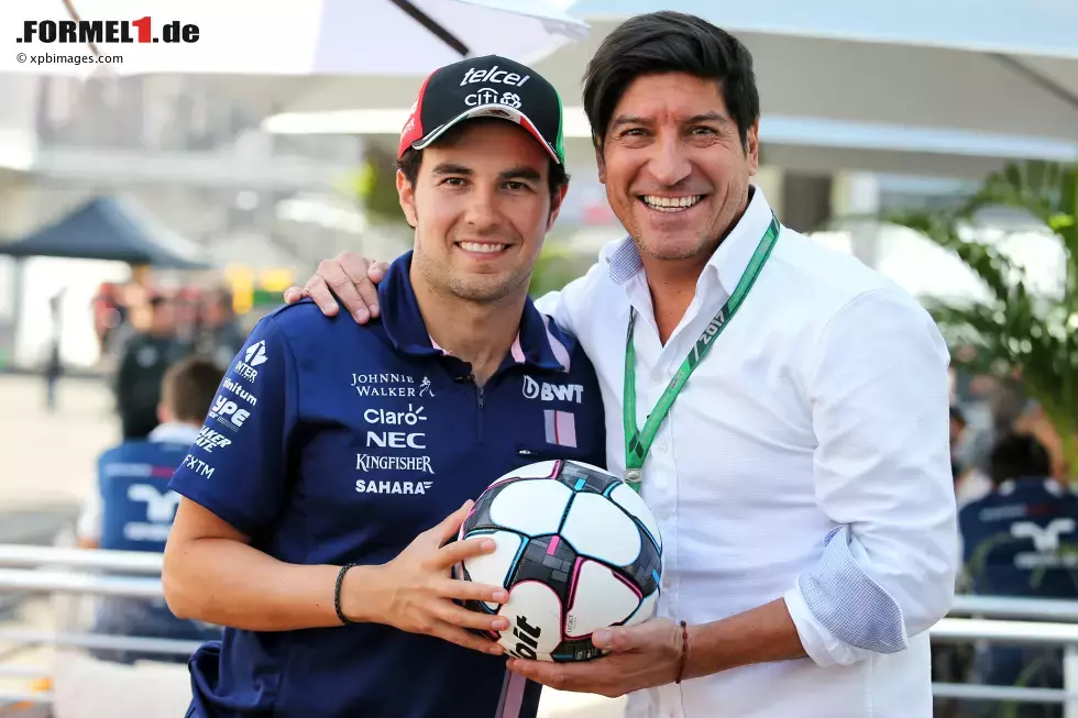 Foto zur News: Sergio Perez (Force India)