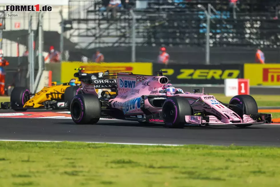 Foto zur News: Sergio Perez (Force India)