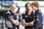 Foto zur News: Franz Tost und Brendon Hartley (Toro Rosso)