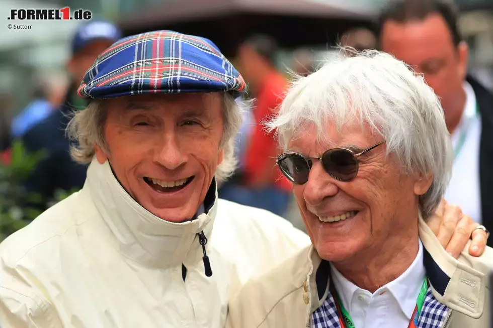 Foto zur News: Jackie Stewart und Bernie Ecclestone