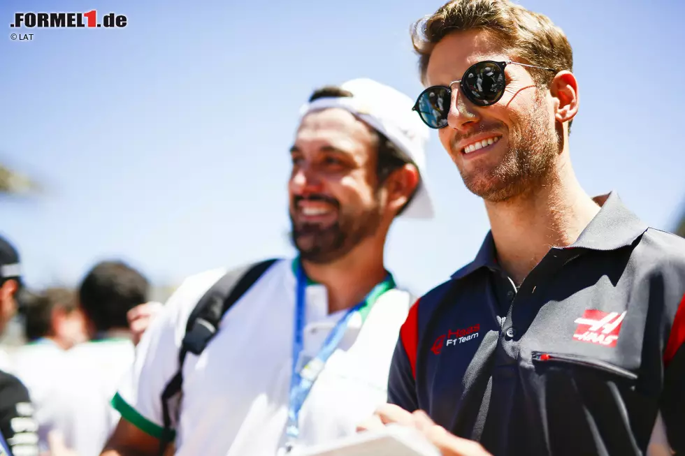 Foto zur News: Romain Grosjean (Haas)