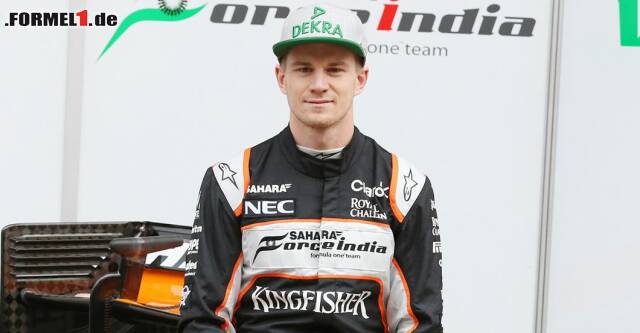 Foto zur News: Nico Hülkenberg stiftet seinen persönlichen Rennanzug mit Signatur