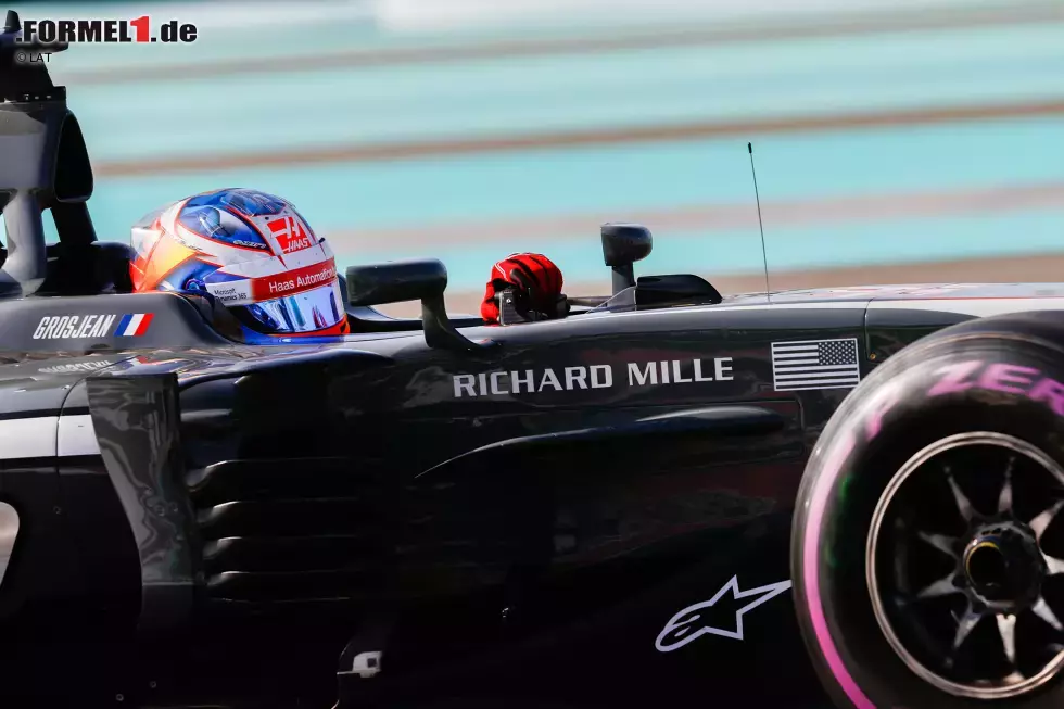 Foto zur News: Romain Grosjean (Haas)