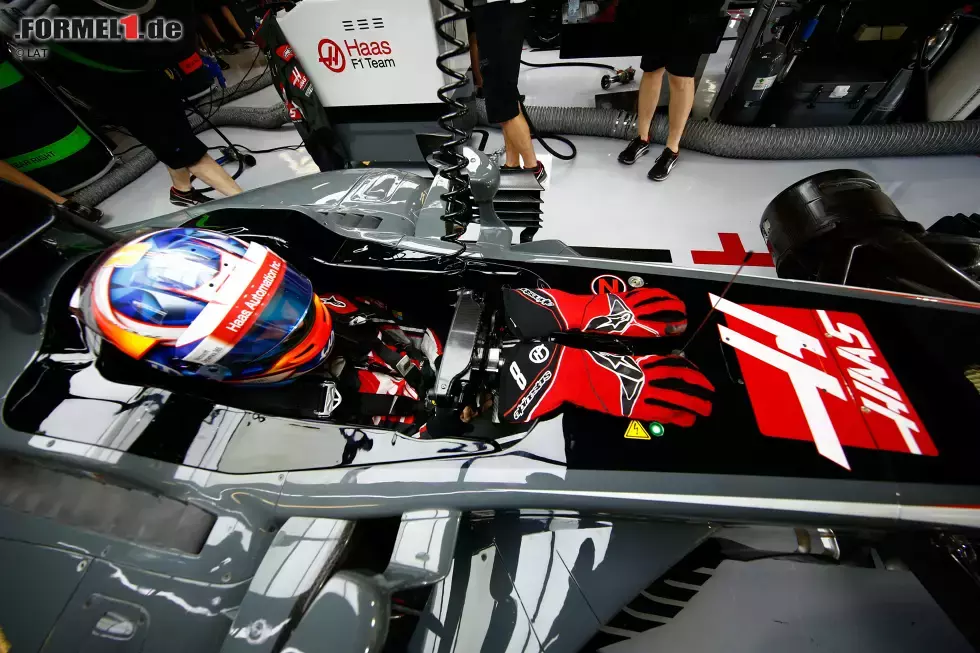 Foto zur News: Romain Grosjean (Haas)