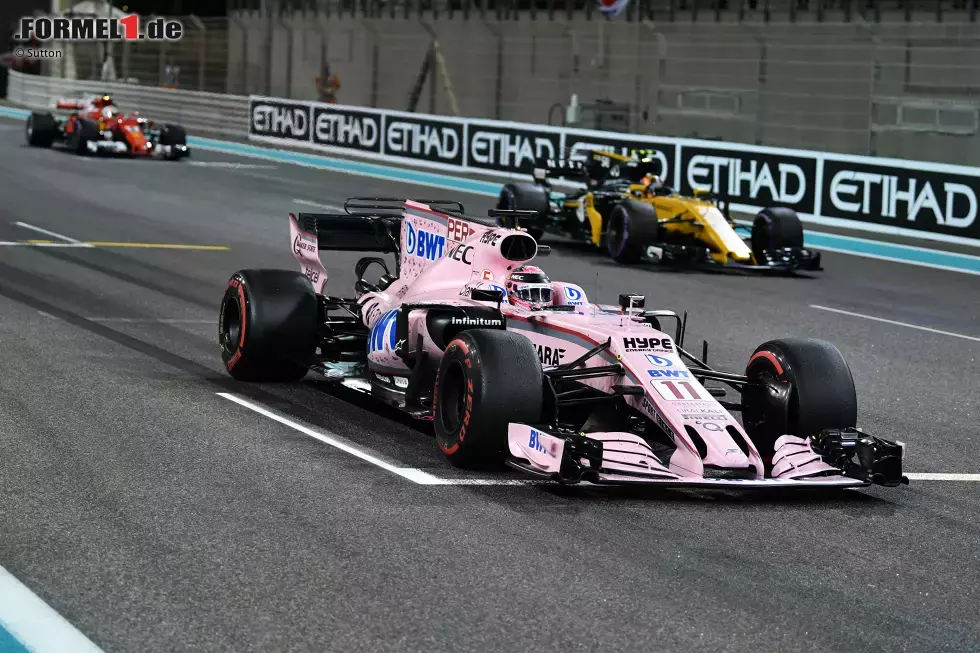 Foto zur News: Sergio Perez (Force India)