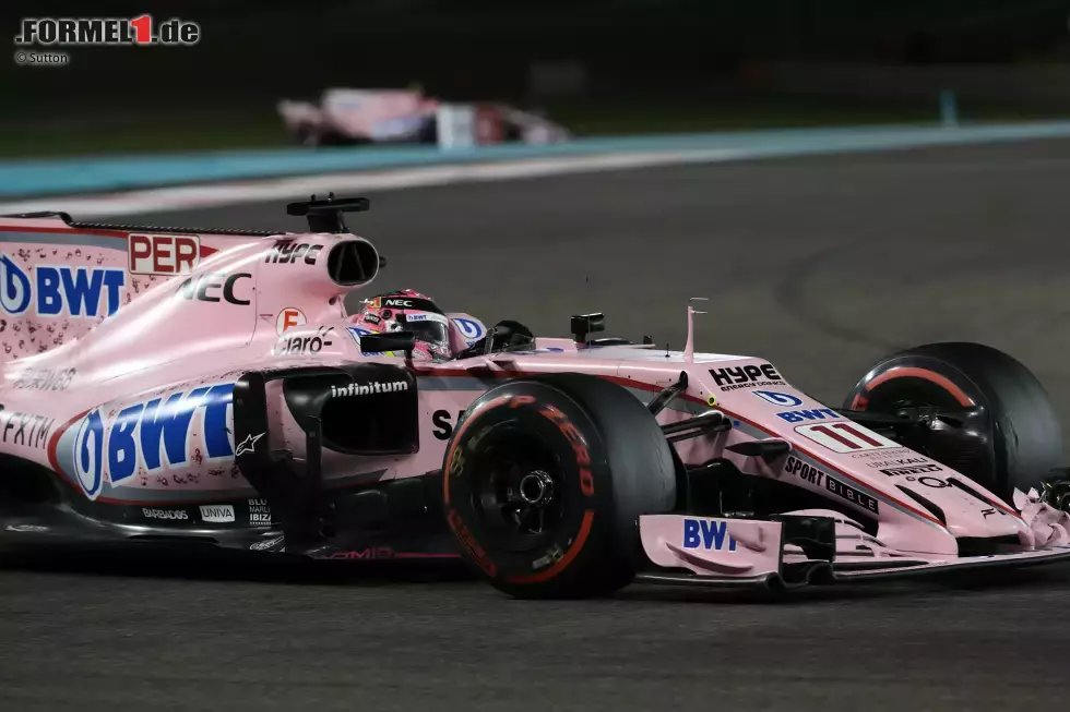 Foto zur News: Sergio Perez (Force India)