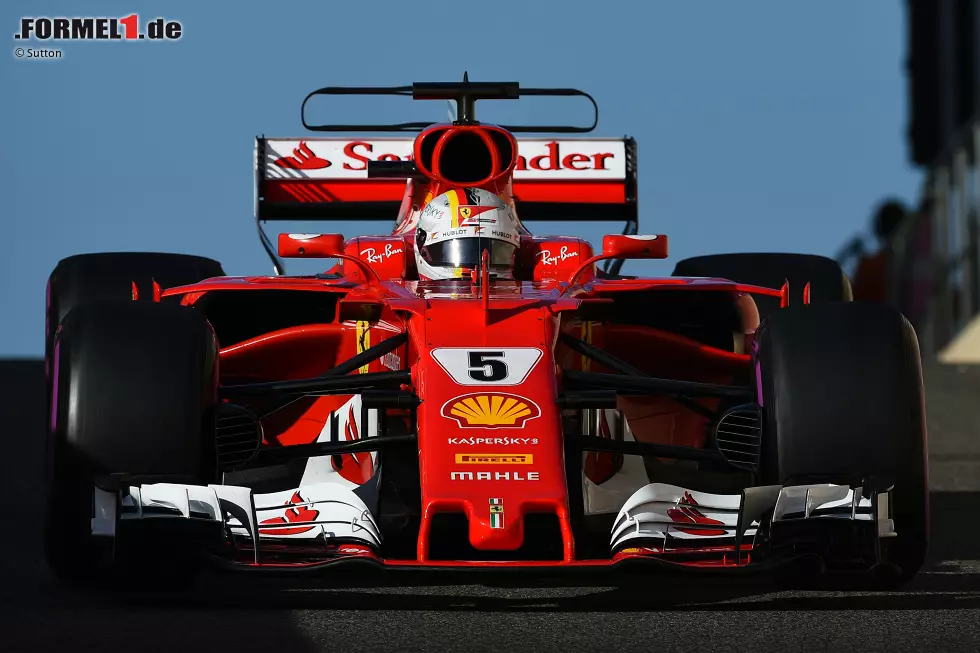 Foto zur News: Sebastian Vettel (Ferrari)