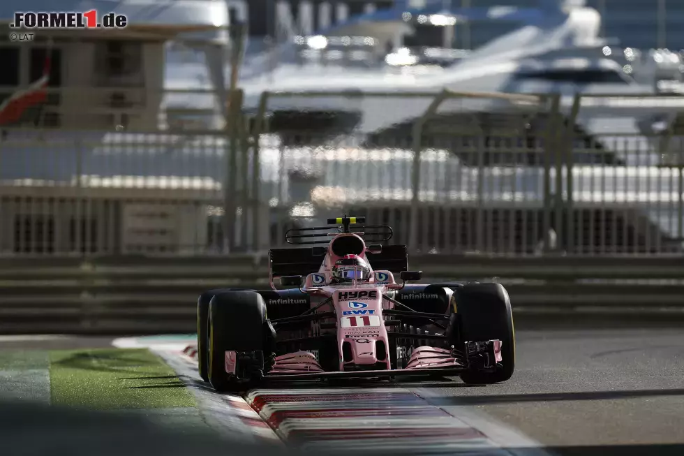 Foto zur News: Sergio Perez (Force India)