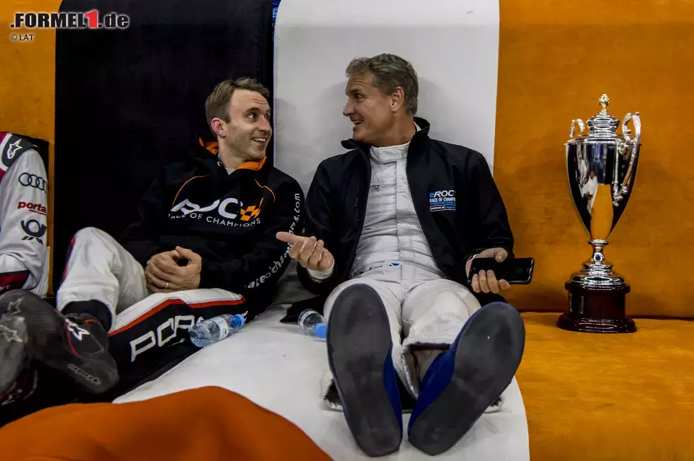 Foto zur News: David Coulthard und Timo Bernhard