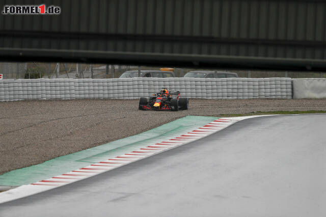 Foto zur News: Daniel Ricciardo bei seinem Ausritt.