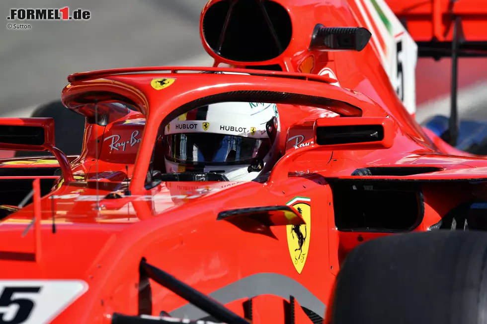 Foto zur News: Sebastian Vettel (Ferrari)