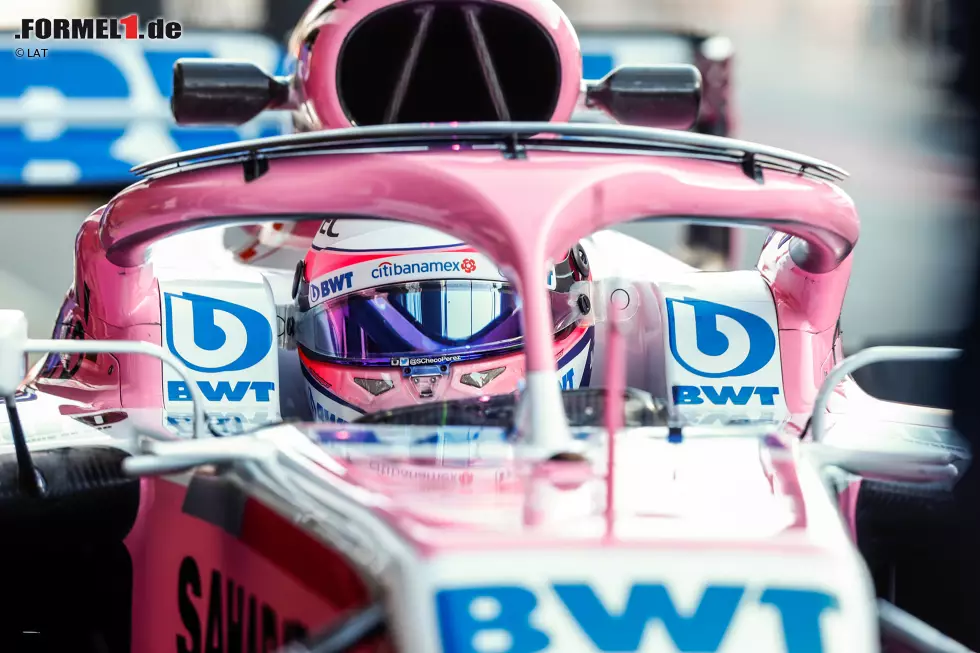 Foto zur News: Sergio Perez (Force India)