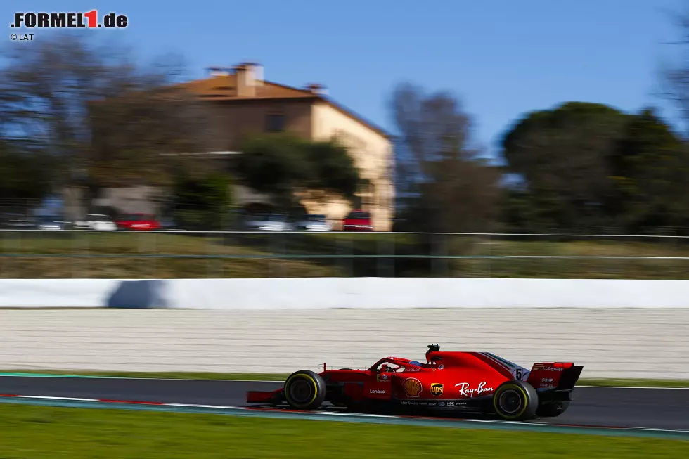 Foto zur News: Sebastian Vettel (Ferrari)