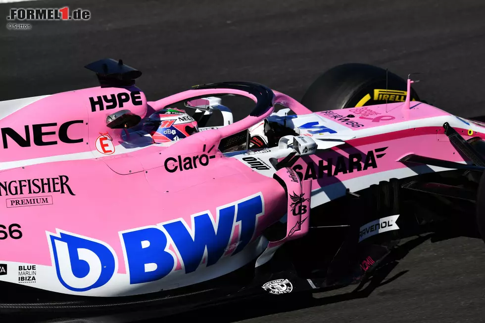 Foto zur News: Sergio Perez (Force India)