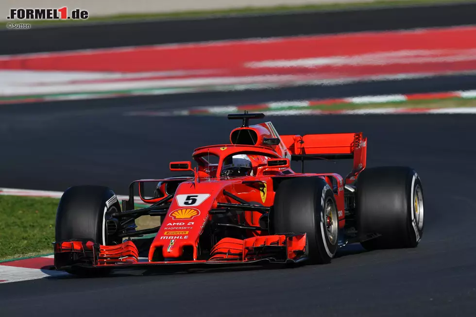 Foto zur News: Sebastian Vettel (Ferrari)