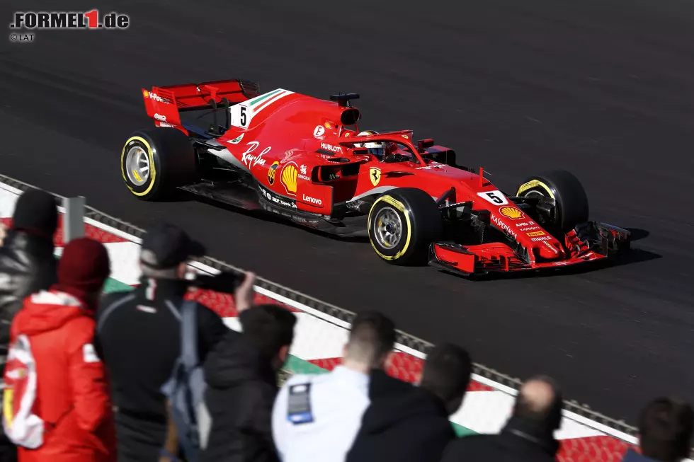 Foto zur News: Sebastian Vettel (Ferrari)