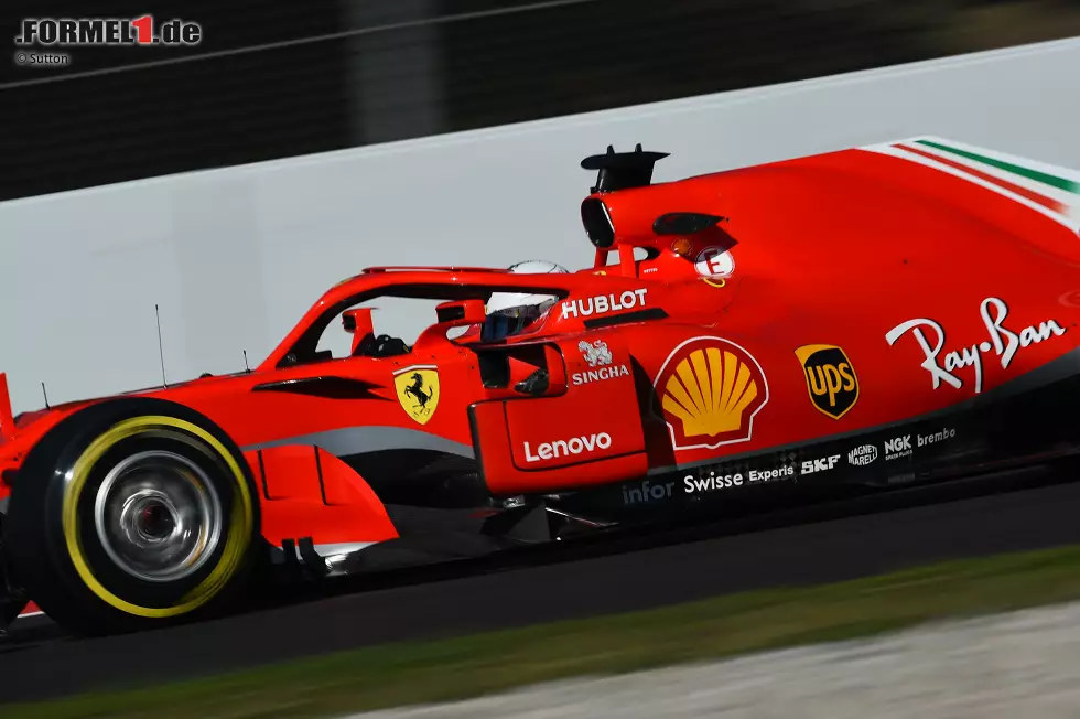 Foto zur News: Sebastian Vettel (Ferrari)