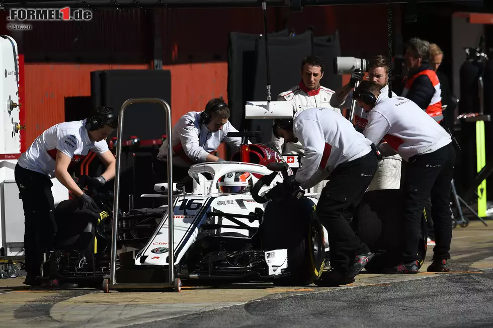 Foto zur News: Charles Leclerc (Sauber)