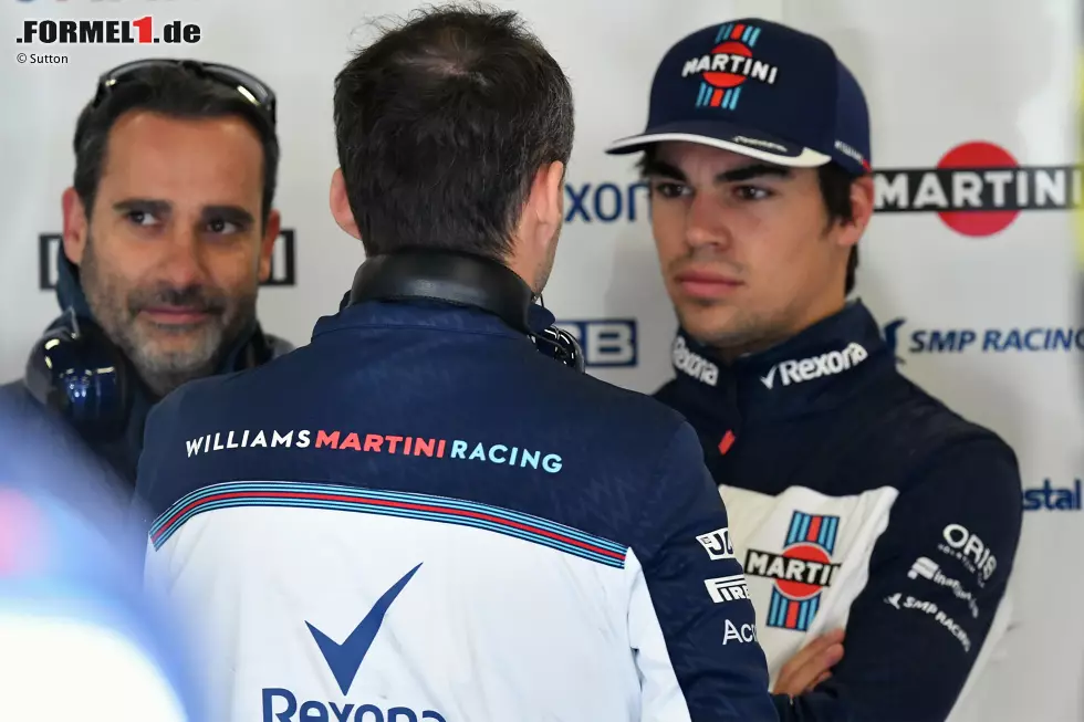 Foto zur News: Robert Kubica und Lance Stroll (Williams)