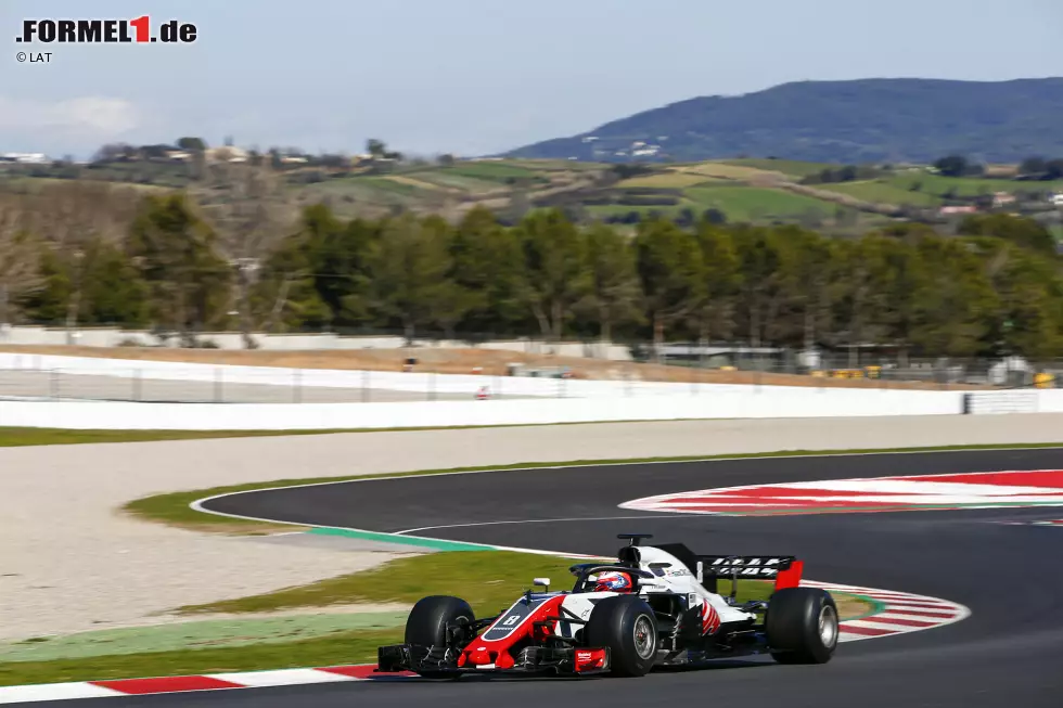 Foto zur News: Romain Grosjean (Haas)