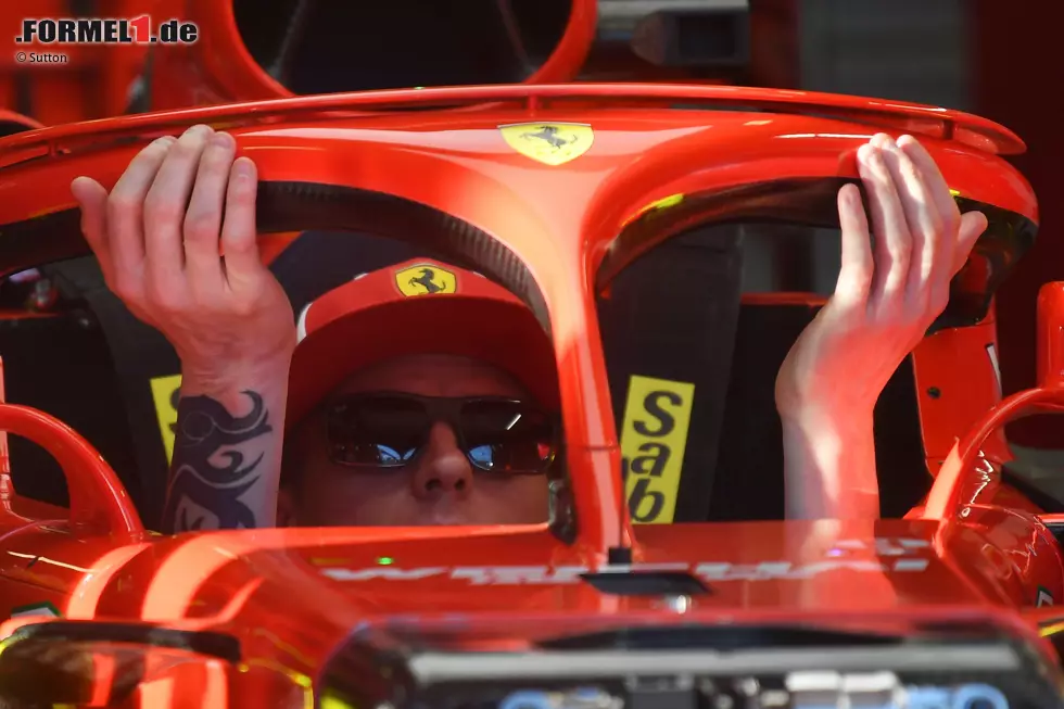 Foto zur News: Kimi Räikkönen (Ferrari)