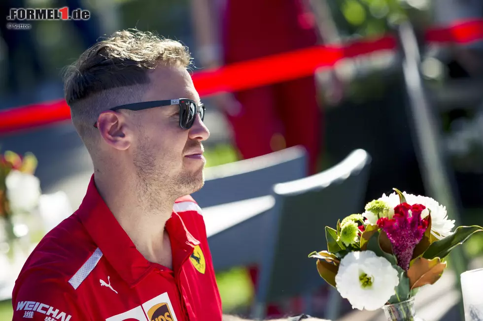 Foto zur News: Sebastian Vettel (Ferrari)