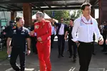 Foto zur News: Christian Horner, Toto Wolff und Maurizio Arrivabene