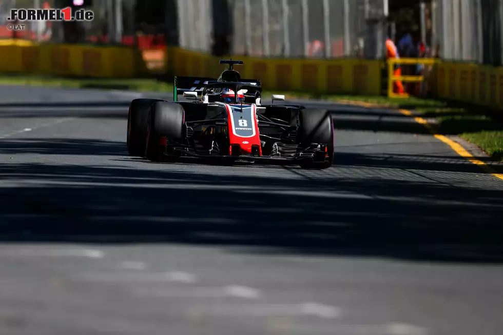 Foto zur News: Romain Grosjean (Haas)