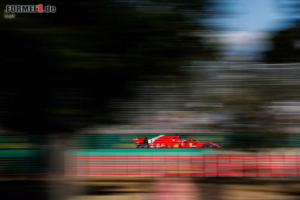 Foto zur News: Sebastian Vettel (Ferrari)