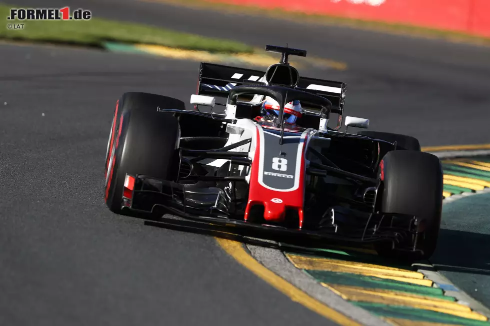 Foto zur News: Romain Grosjean (Haas)