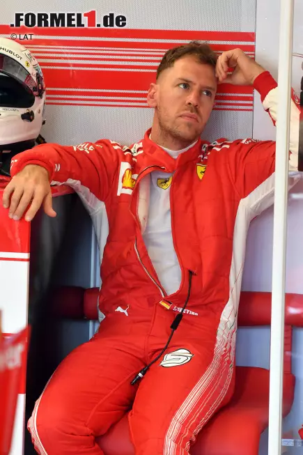 Foto zur News: Sebastian Vettel (Ferrari)