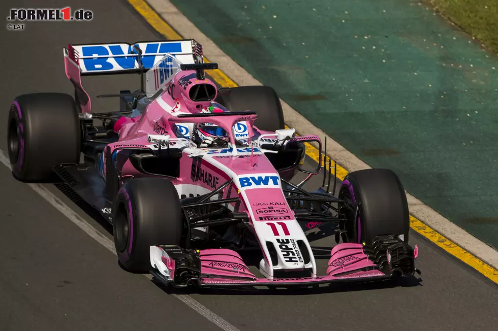 Foto zur News: Sergio Perez (Force India)