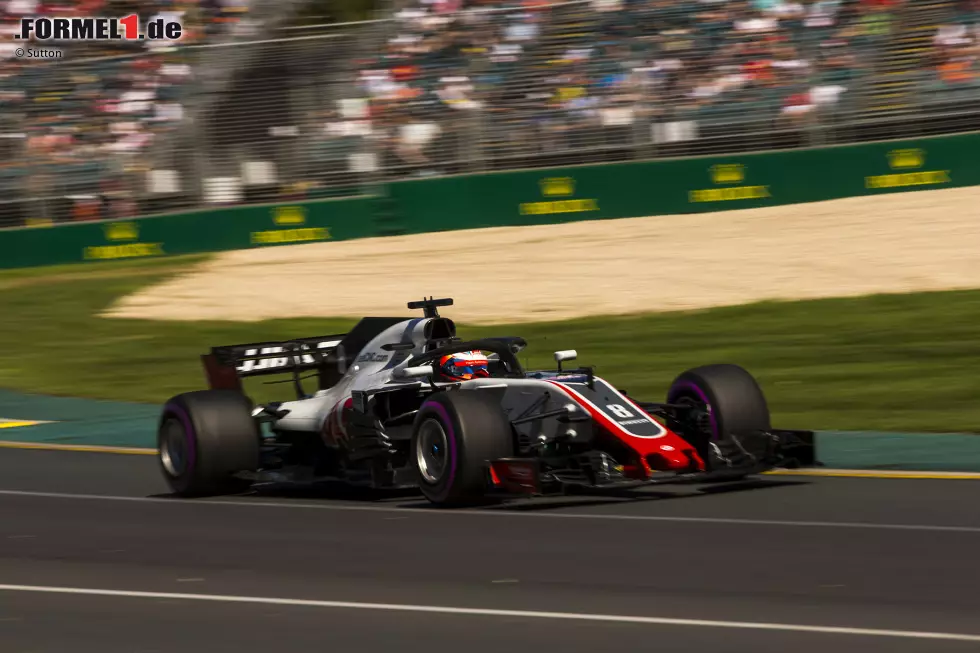 Foto zur News: Romain Grosjean (Haas)