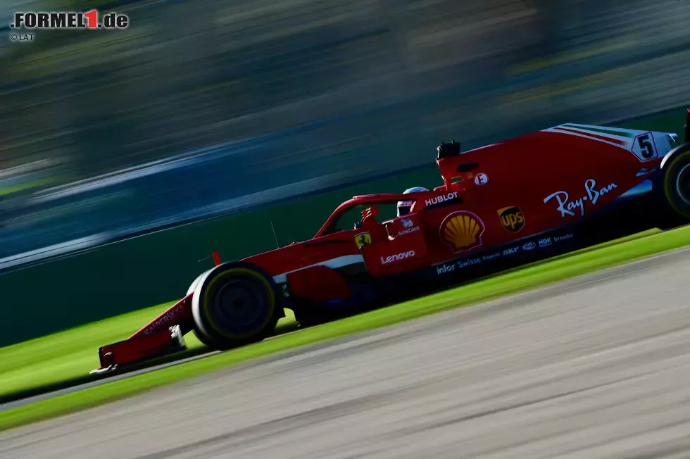 Foto zur News: Sebastian Vettel (Ferrari)