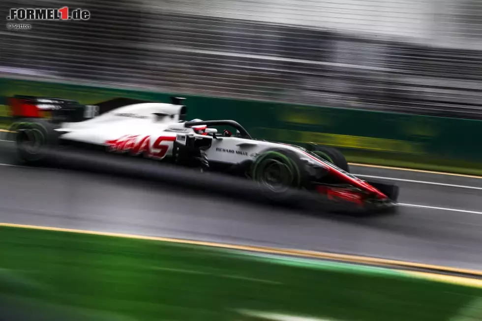 Foto zur News: Romain Grosjean (Haas)