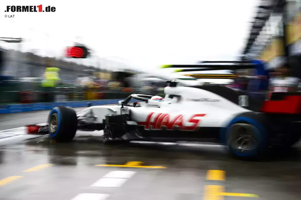 Foto zur News: Romain Grosjean (Haas)