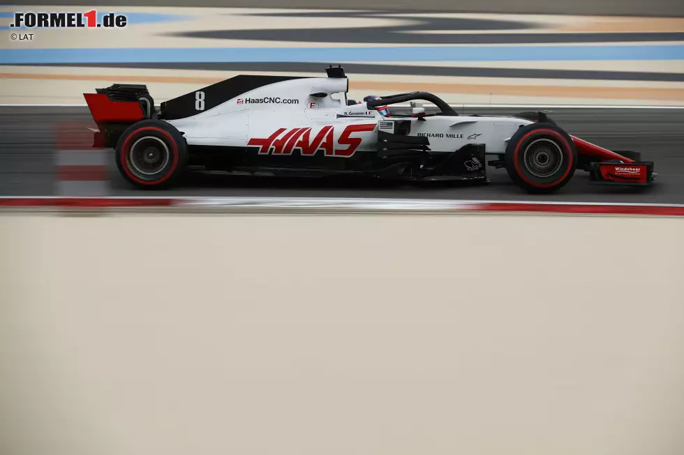 Foto zur News: Romain Grosjean (Haas)