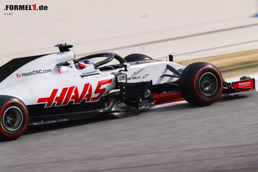 Foto zur News: Romain Grosjean (Haas)