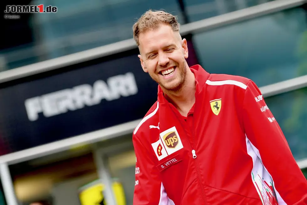 Foto zur News: Sebastian Vettel (Ferrari)