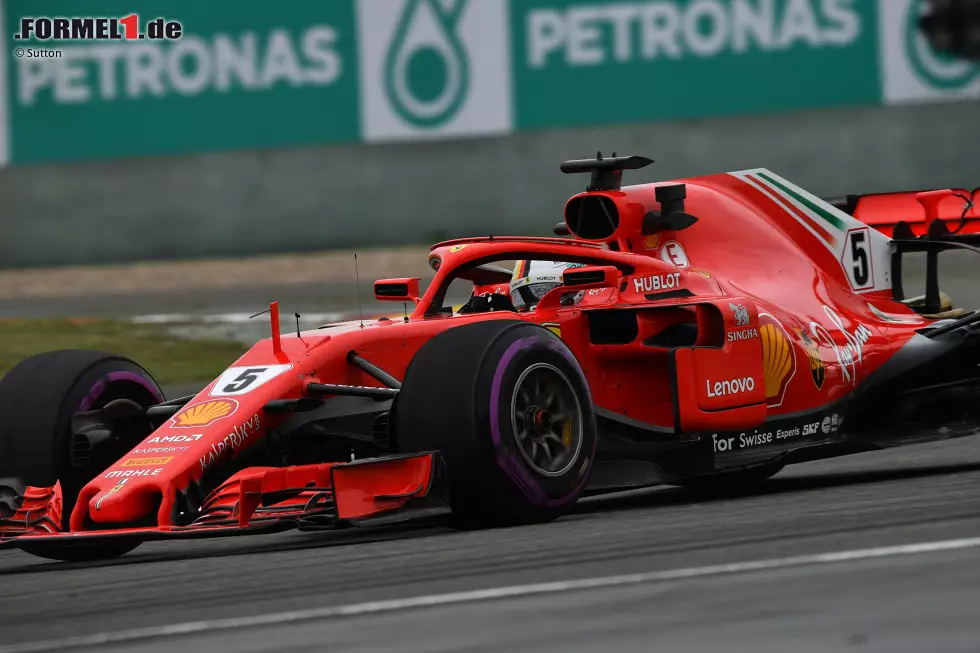 Foto zur News: Sebastian Vettel (Ferrari)