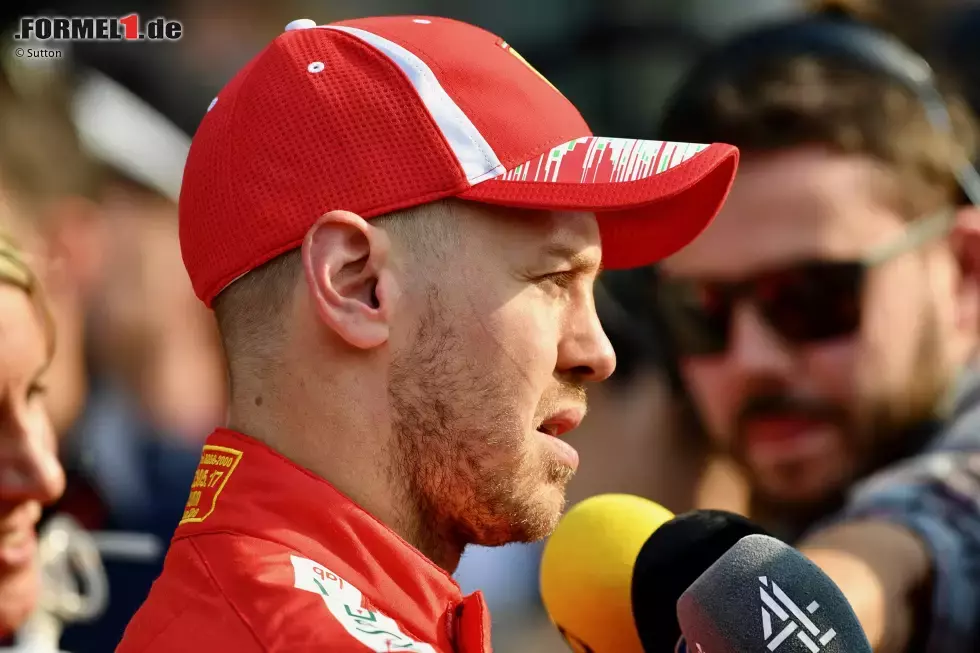 Foto zur News: Sebastian Vettel (Ferrari)