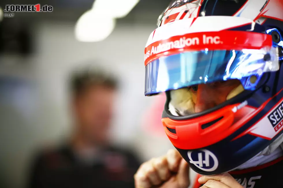 Foto zur News: Romain Grosjean (Haas)