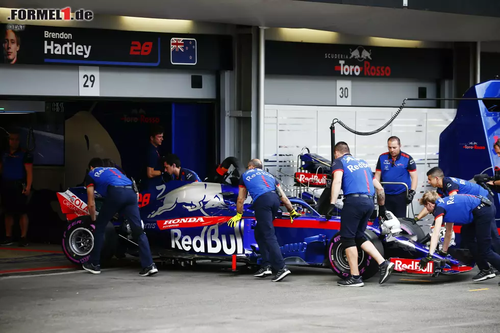 Foto zur News: Brendon Hartley (Toro Rosso)