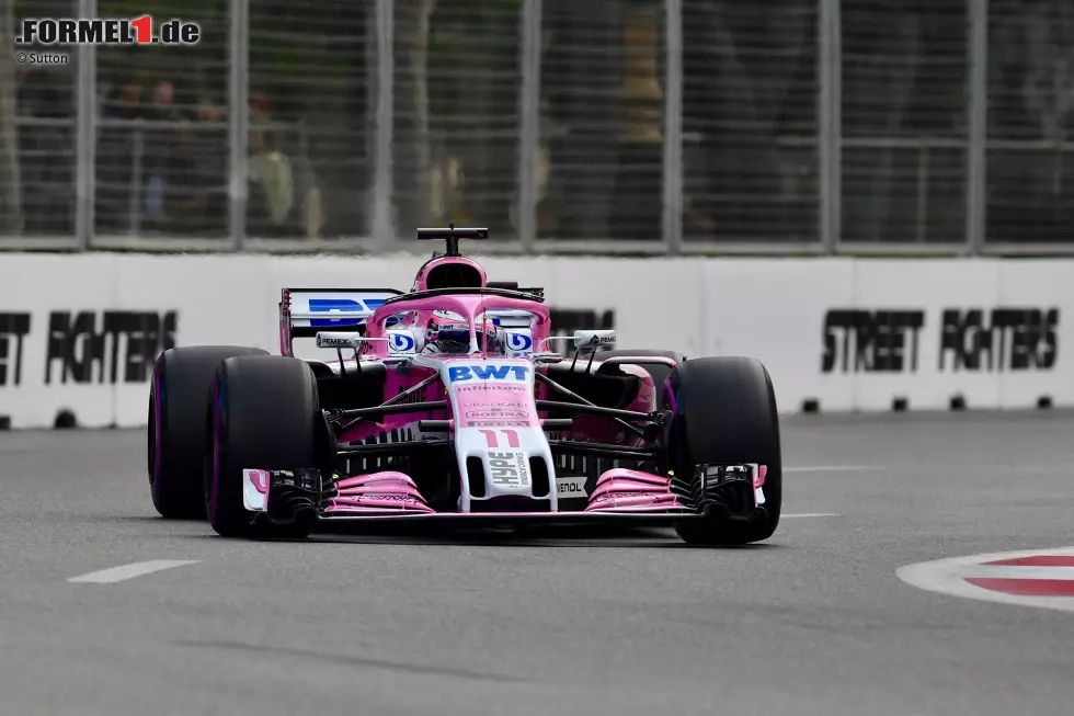 Foto zur News: Sergio Perez (Force India)